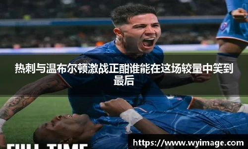 熊猫体育热刺与温布尔顿激战正酣谁能在这场较量中笑到最后